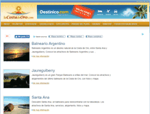 Tablet Screenshot of lacostadeoro.com